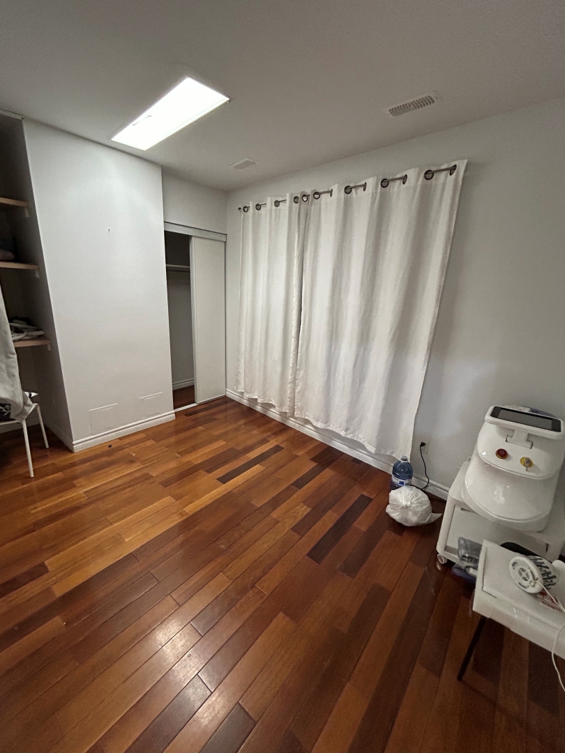 2350 Yonge Street room with walk-in closet and curtain