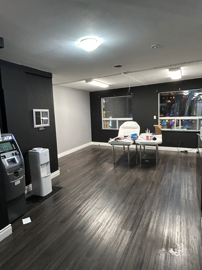 2350 Yonge Street retail space with big windows and ATM machine