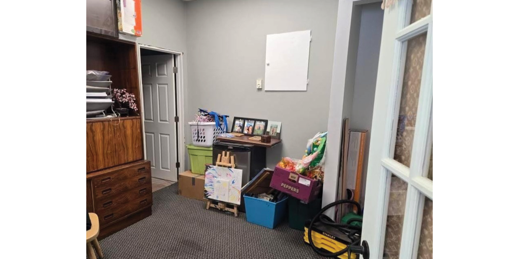 310 Taylor Road Interior Storage Area with closets