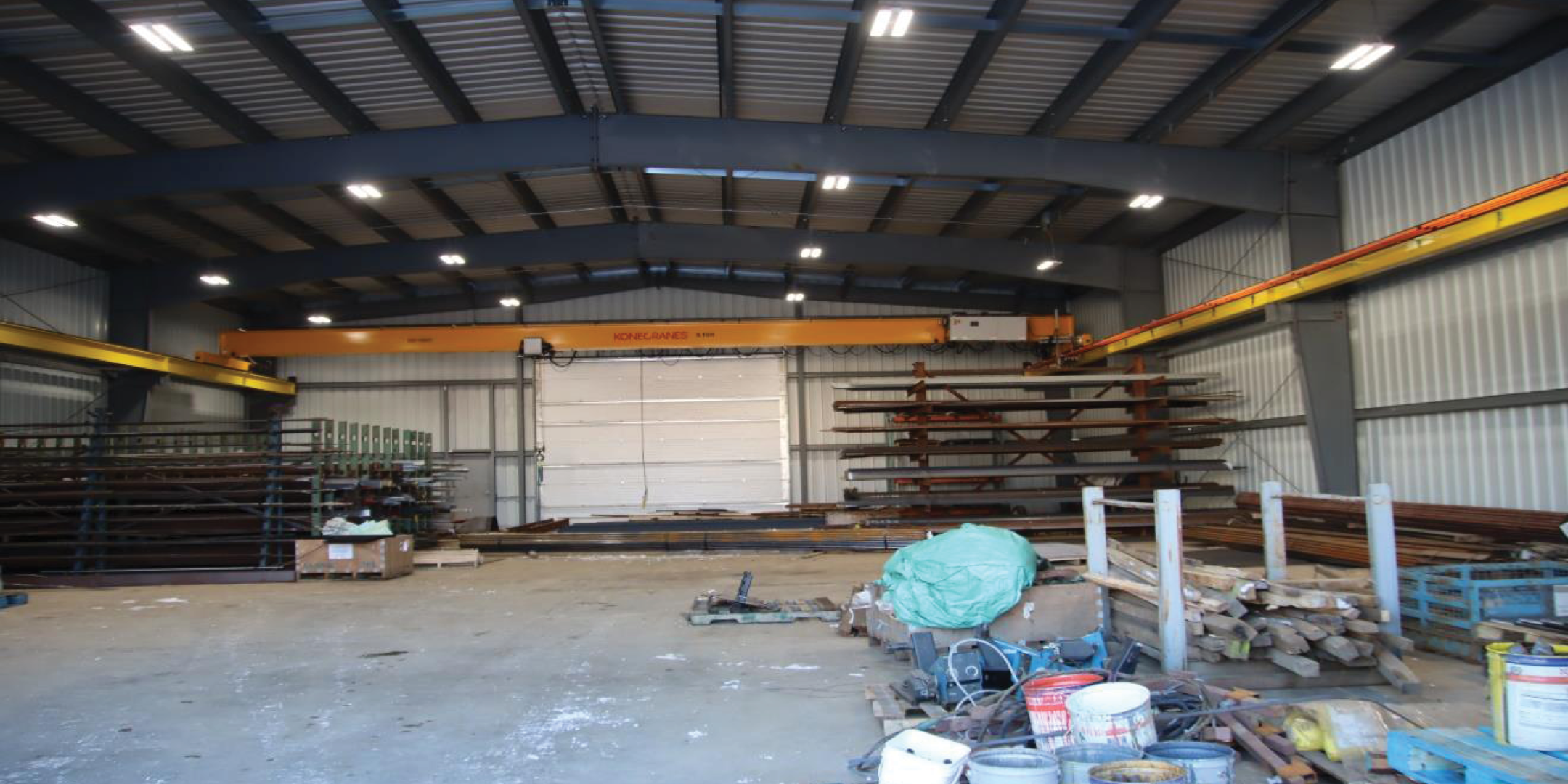38 Haniak Road Interior Garage Area with 1 Drive In Door