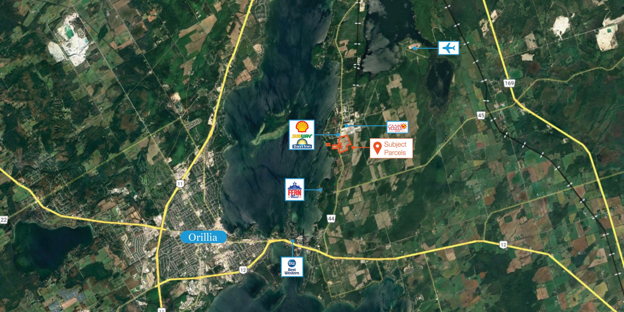 5801 Rama Road Property Outline, Amenities and Highways