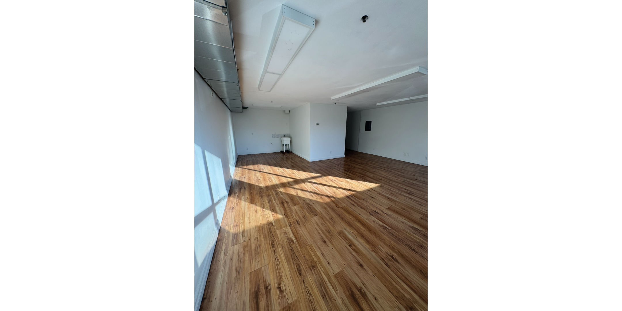 5 Adrian Avenue Interior Open Retail Space with hardwood floors
