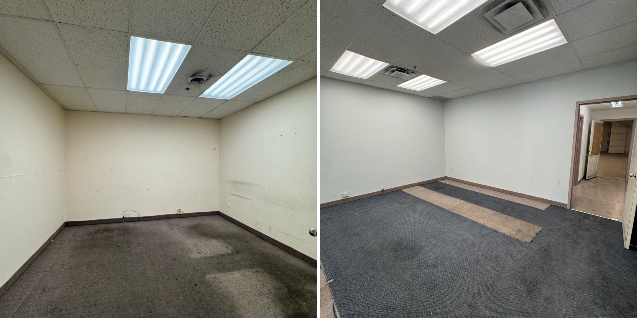 644 Petrolia Road Interior Office Space