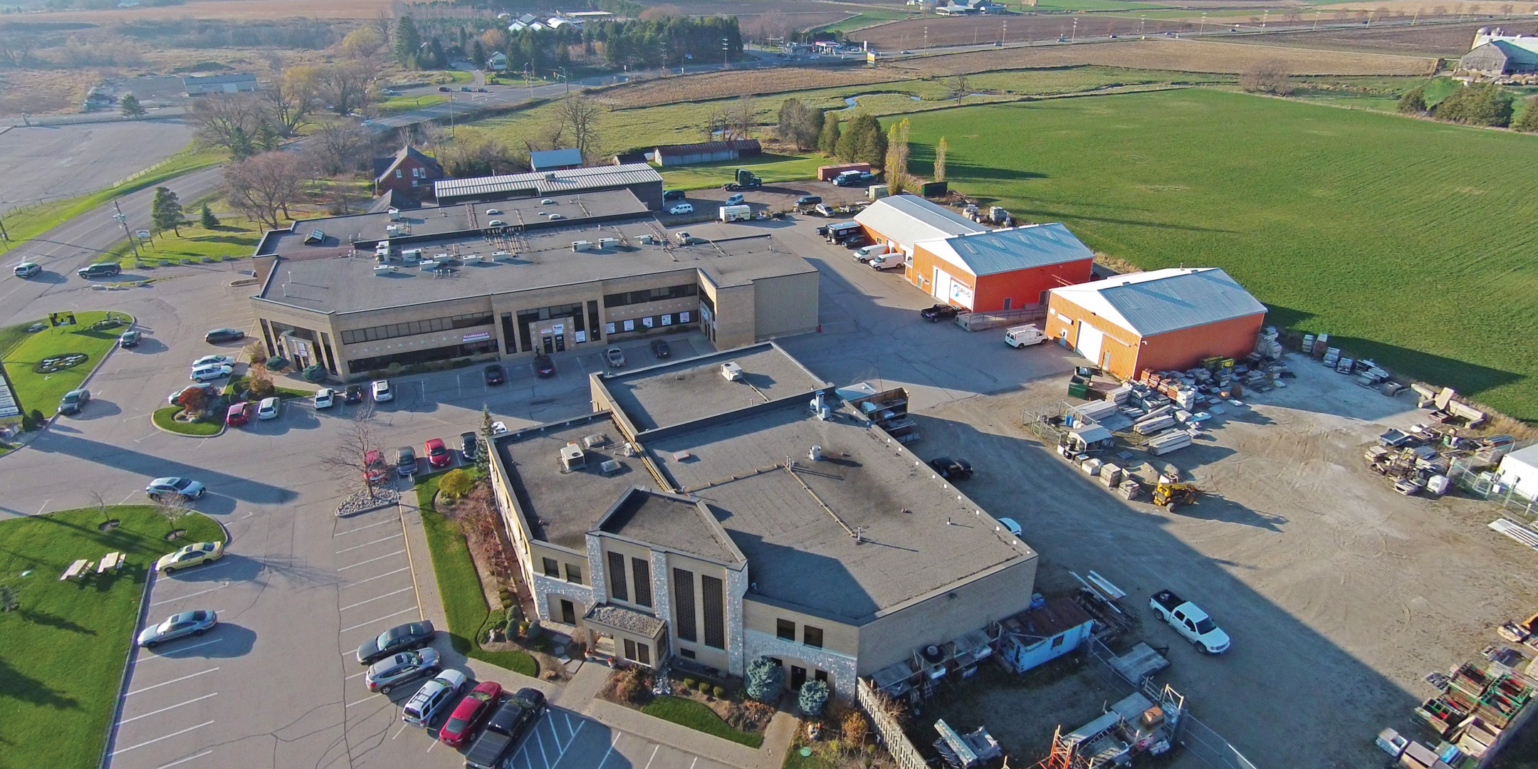 Aerial View of 820 King Street N
