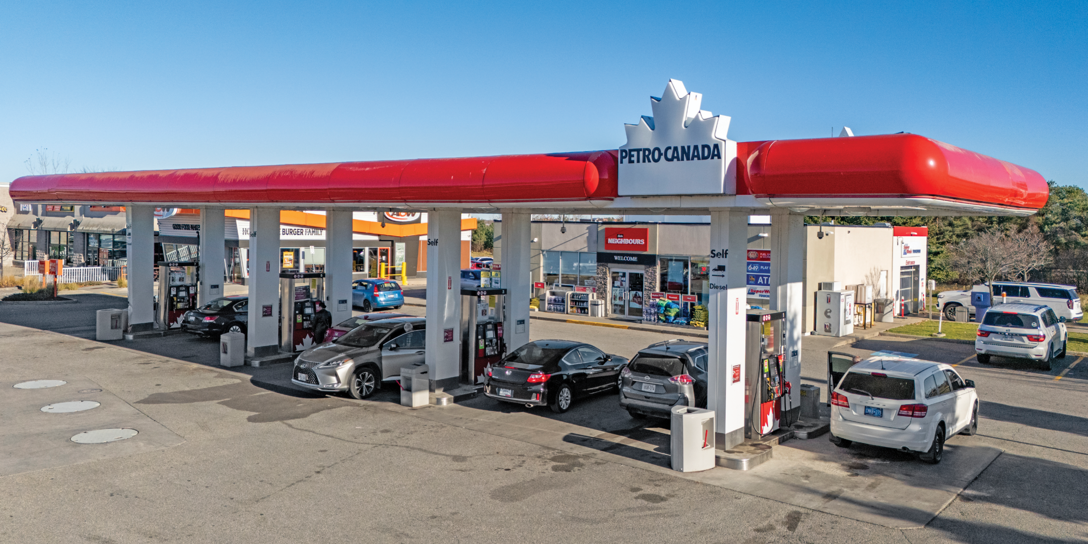 Brockville Crossroads Petro Canada Gas Station Building