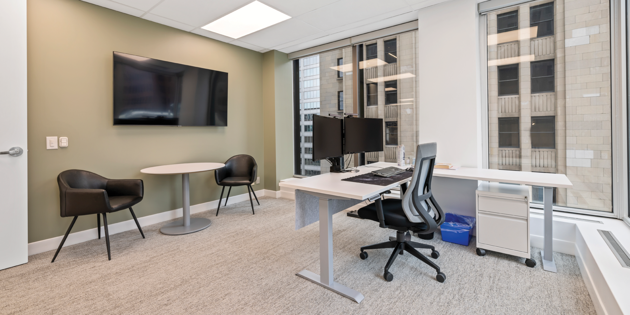 11 King Street West office with big window  