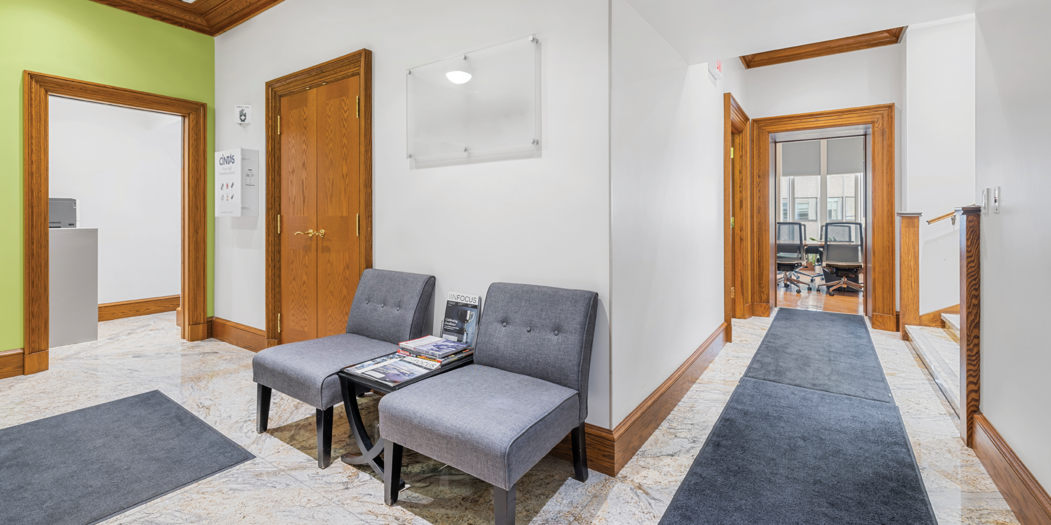 1 King Street West floor 12 & 13 reception