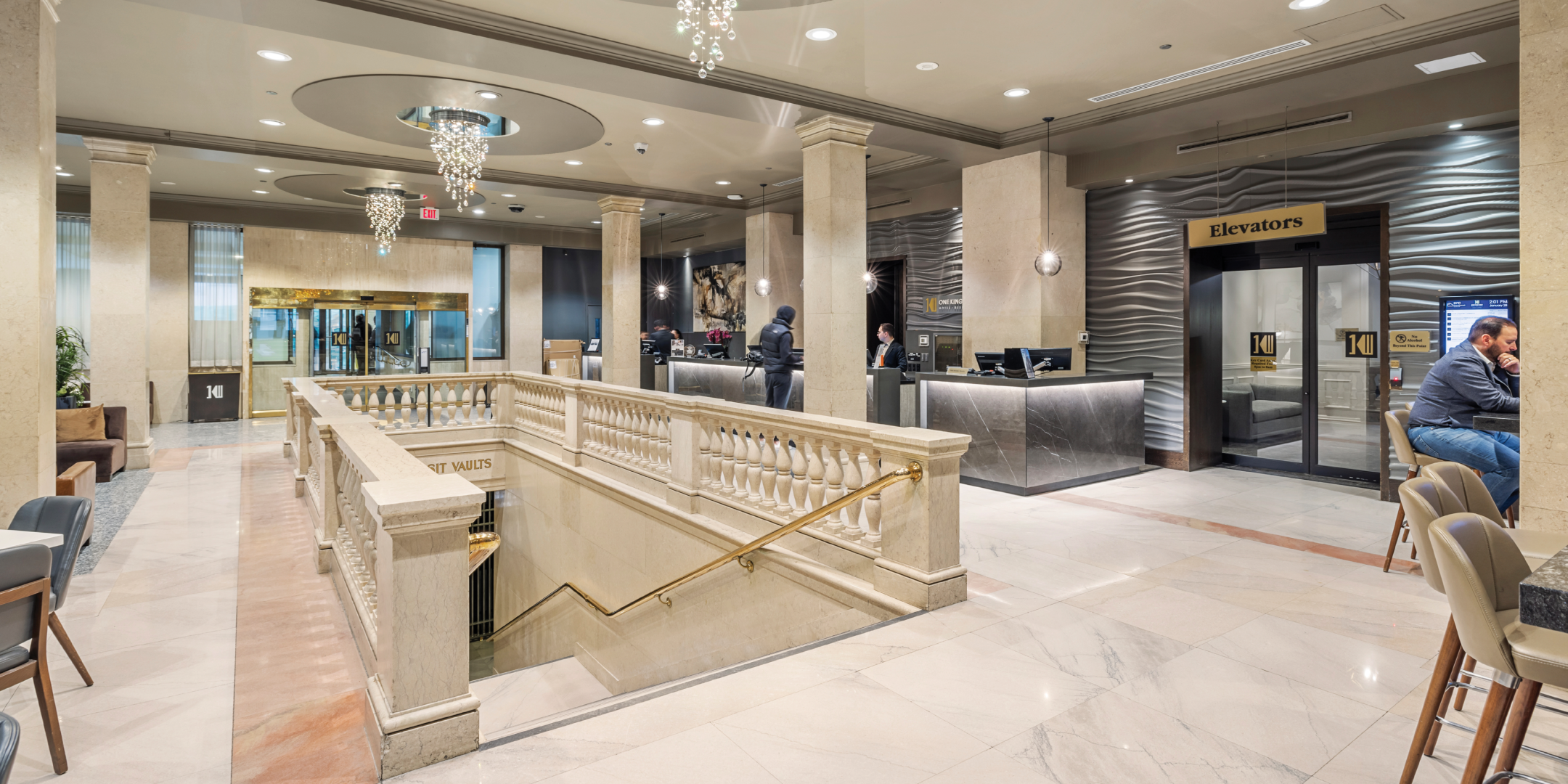 1 King Street West lobby