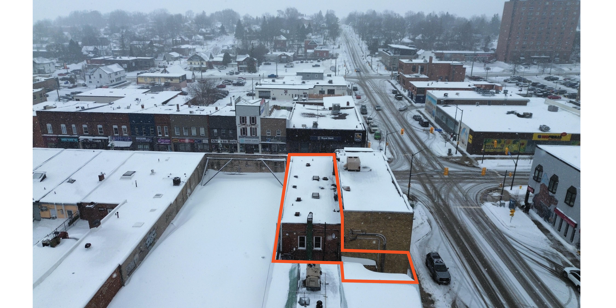 268 King Street Building Commercial/Retail with Property Outline Rear