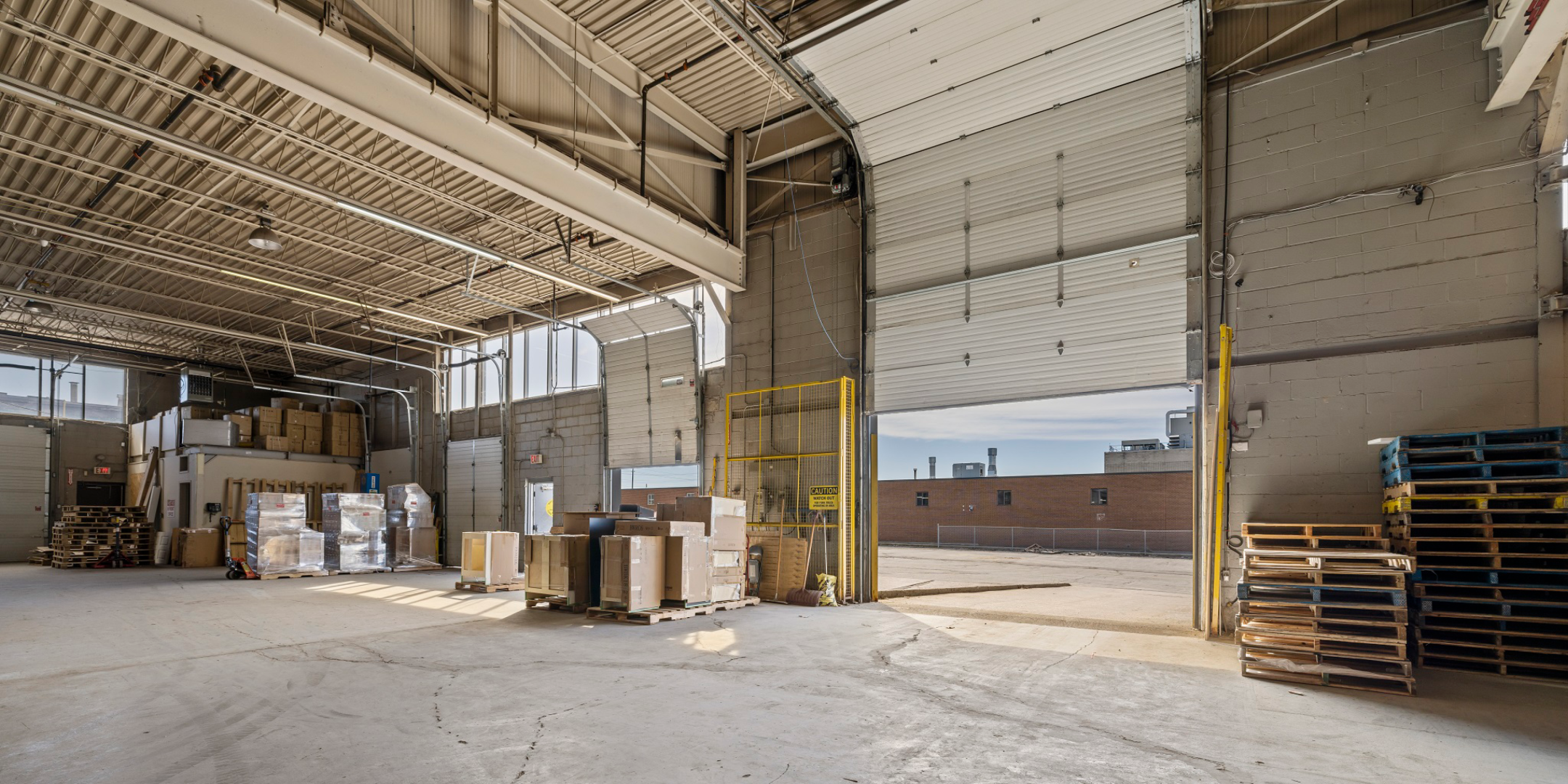 355 Garyray Drive Shipping Area with large shipping doors
