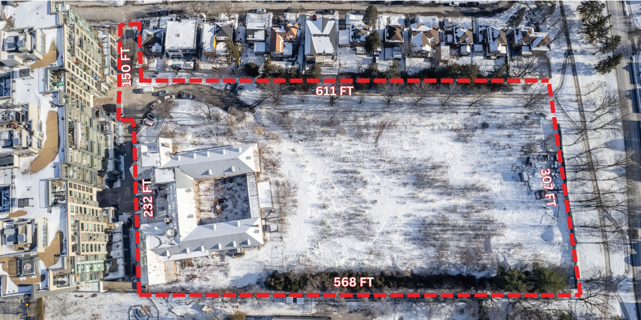 Aerial of Land Available for Sale at 378 Leighton Terrace