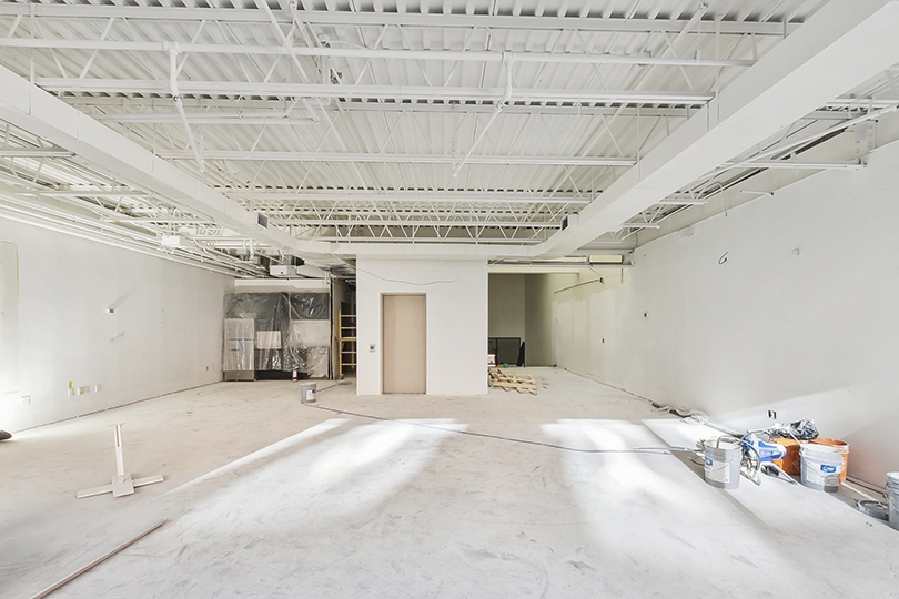 101 Richmond St E interior view of the building with large open space