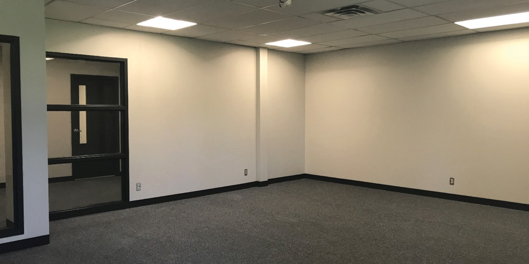 Interior open office area