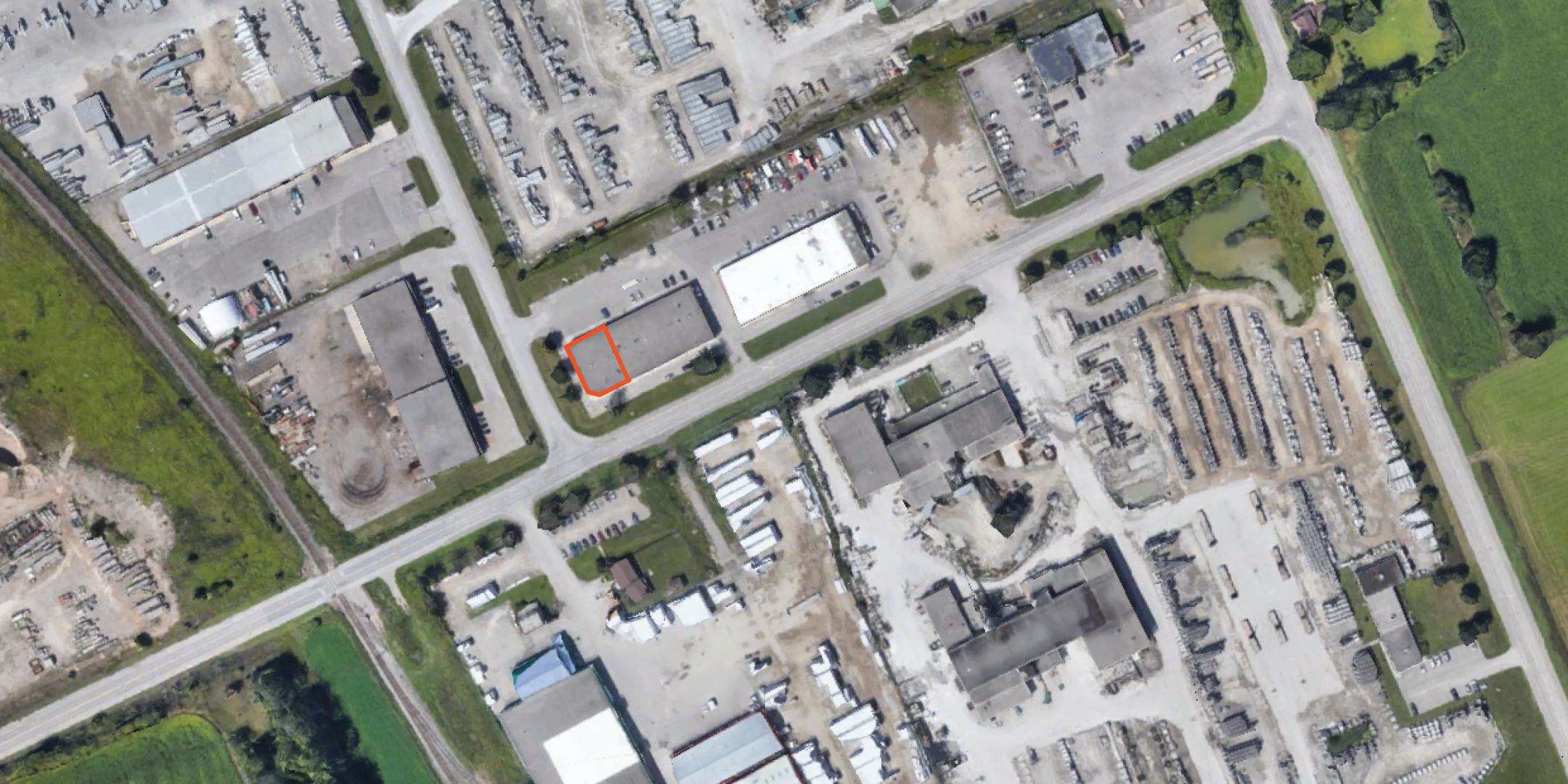 Arial outline of unit available at 2288 Dumfries Road