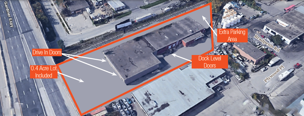 2 Bradpenn Rd Aerial view of Site Plan