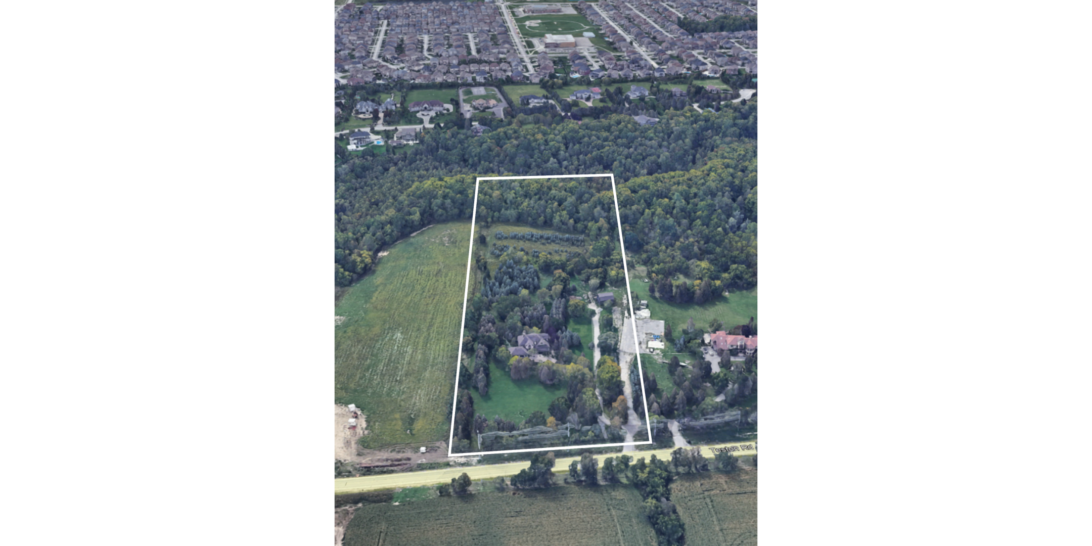 3979 Teston Road Property Outline