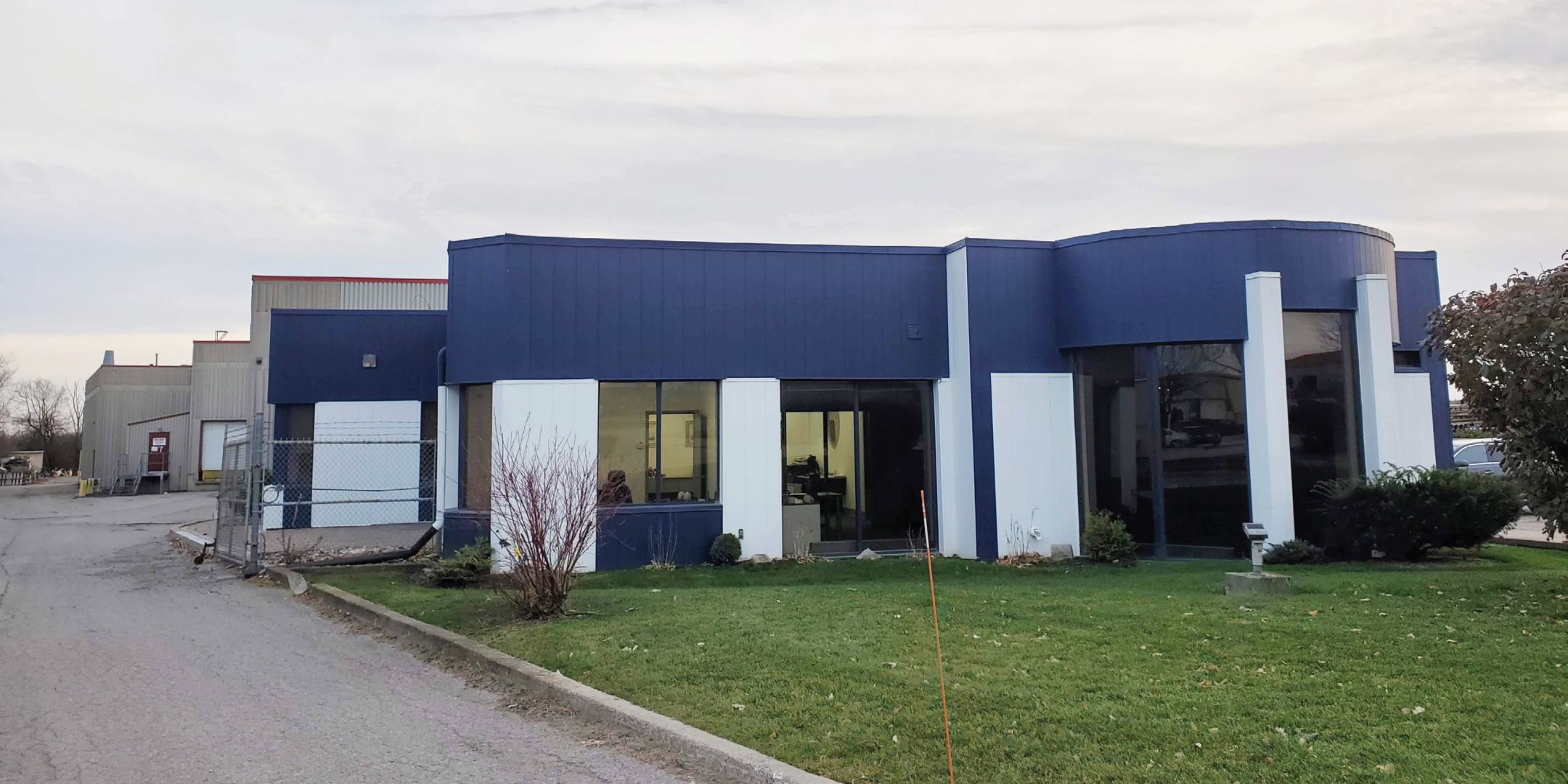 42 Cardico Drive Industrial Building Office Entrance Front