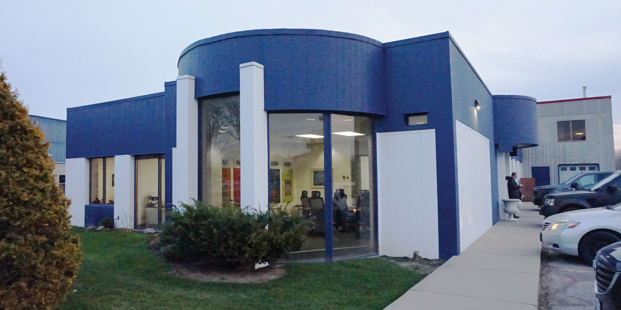 42 Cardico Drive Industrial Building Office Entrance Front
