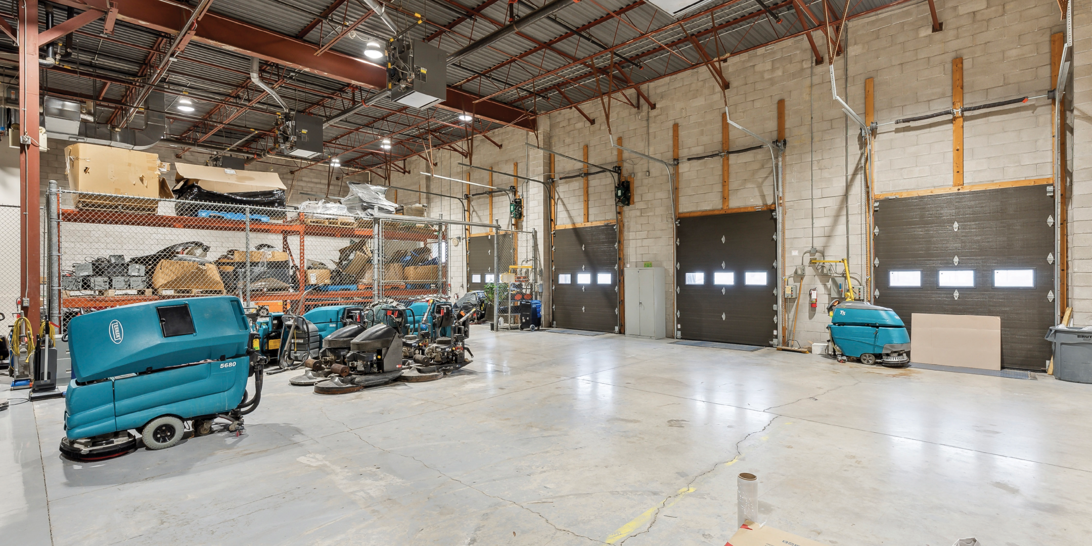 46 Hedgedale Road Warehouse Area with 4 Shipping Doors