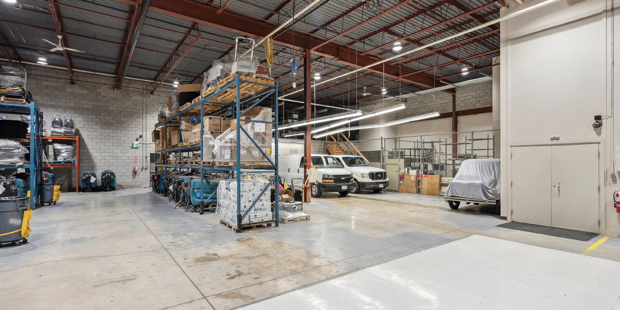 46 Hedgedale Road Warehouse Area with racking and shelving