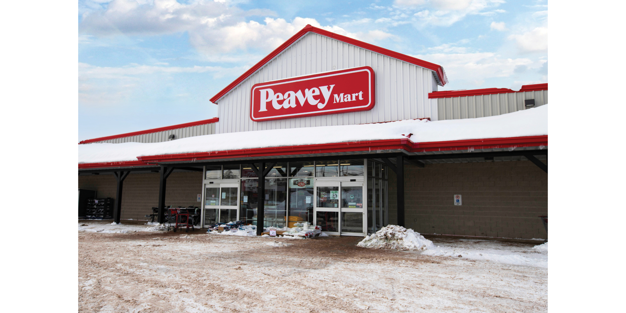 695 Great Northern Road Building Front Entrance (Peavey Mart) 