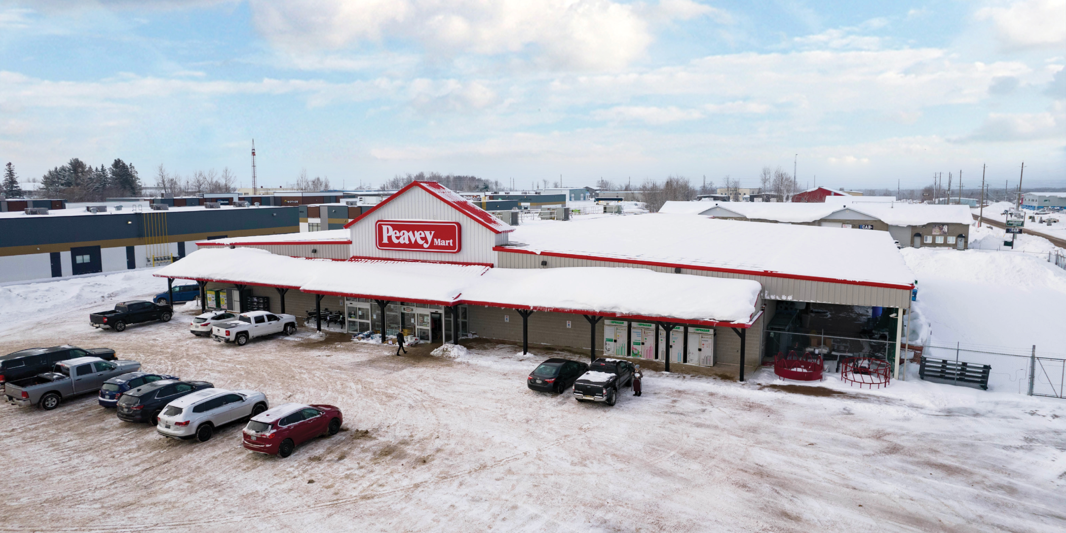 695 Great Northern Road Building with ample parking space