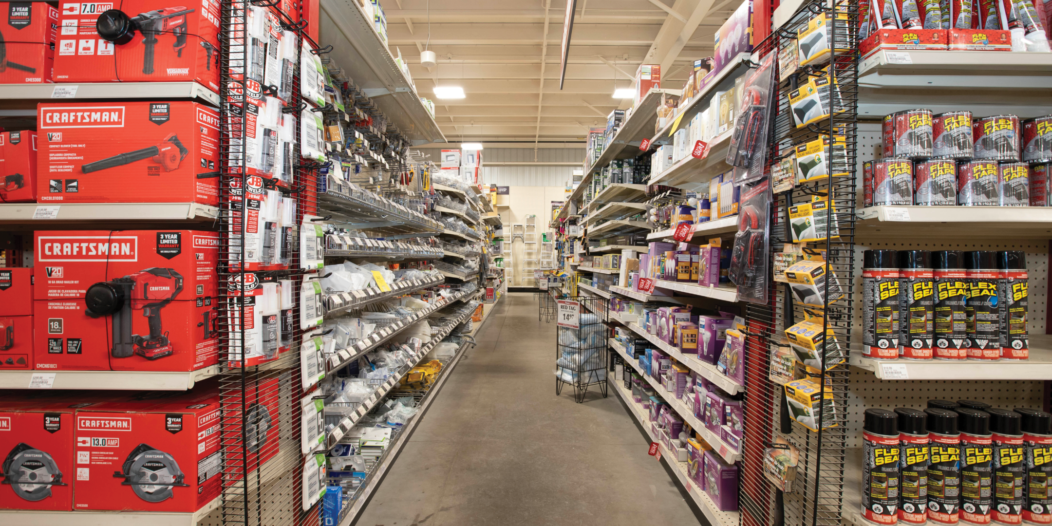 695 Great Northern Road Interior Retail Shelving