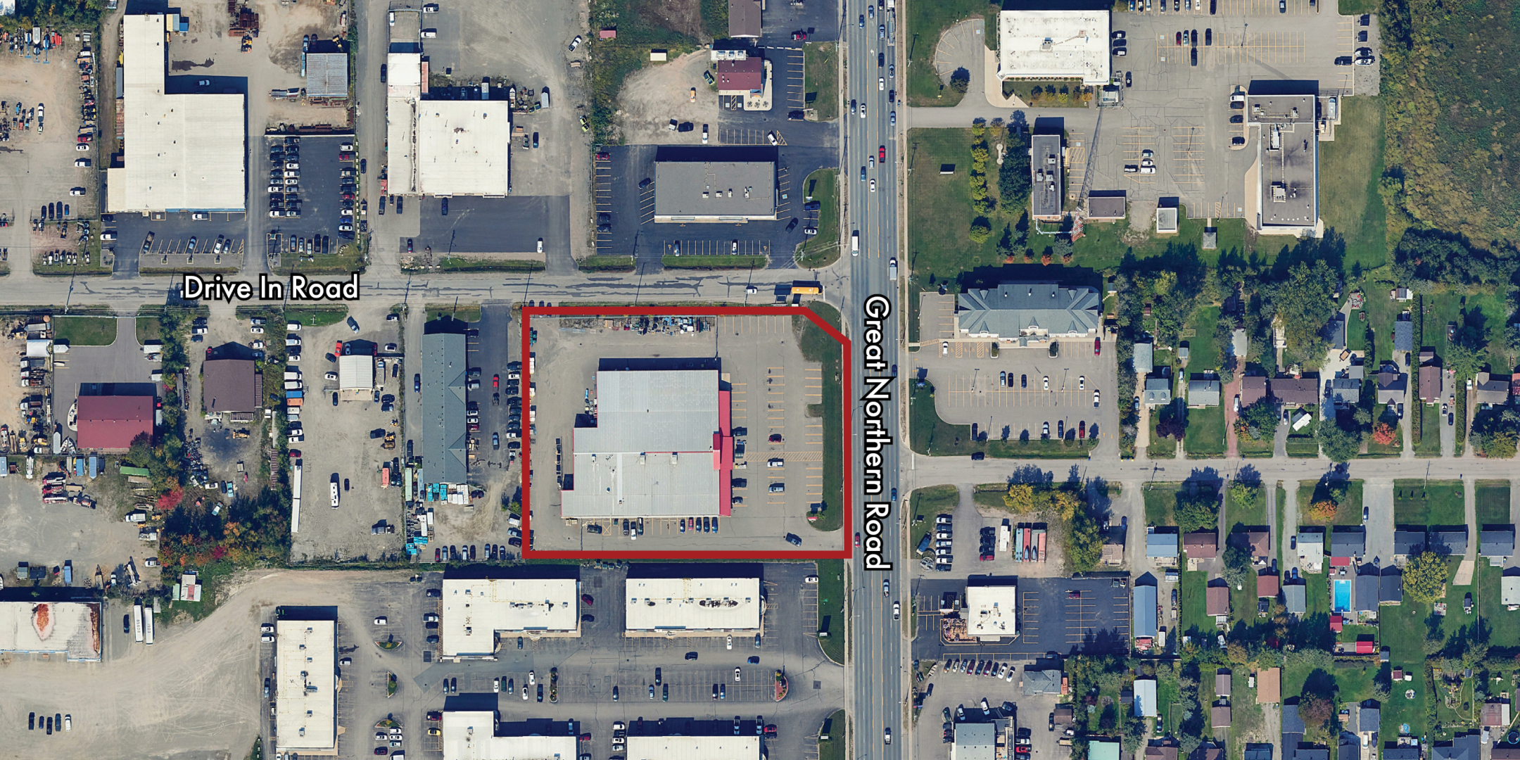 695 Great Northern Road Property Outline