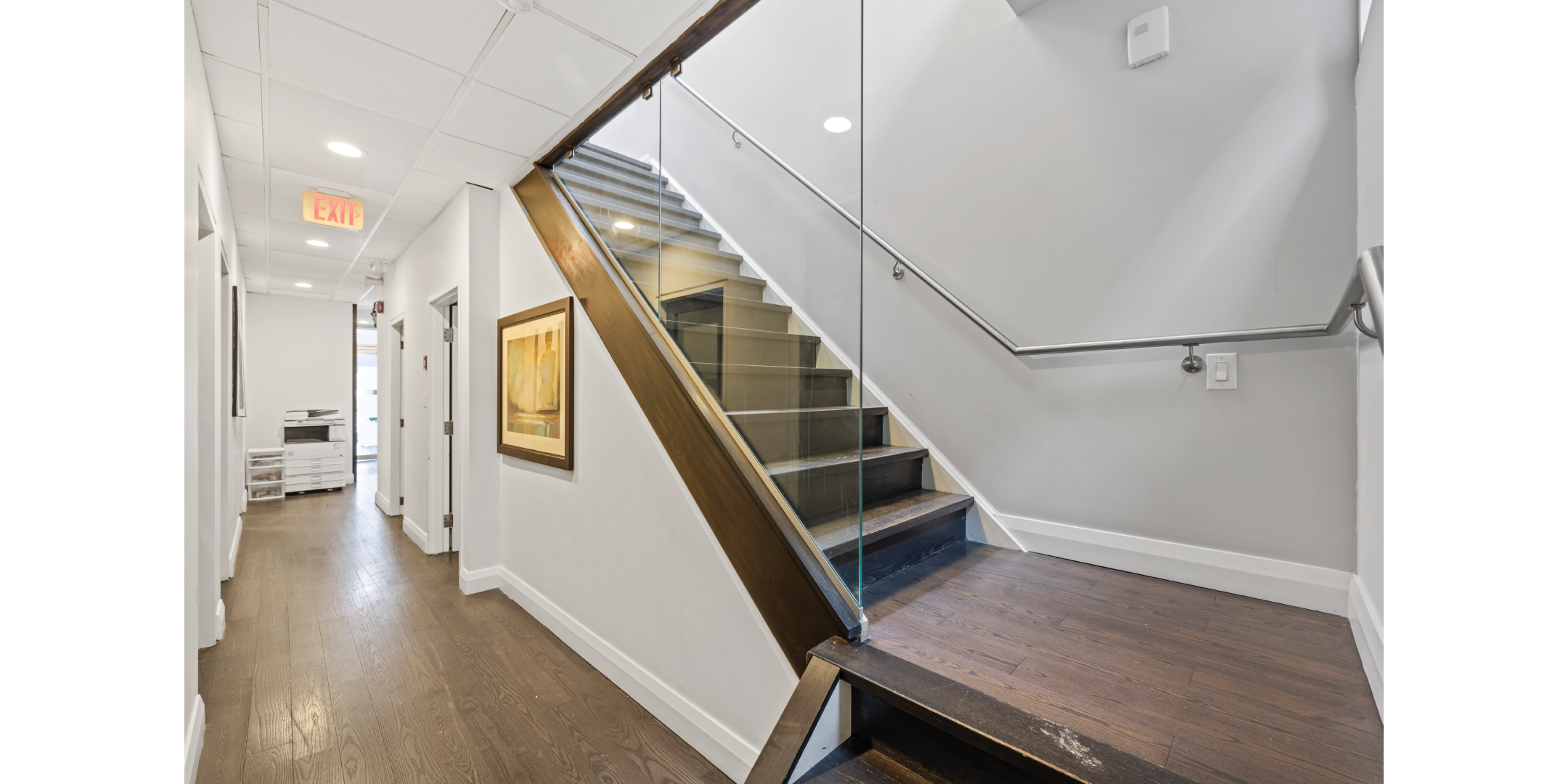 137 Berkeley Street staircase to upper floor
