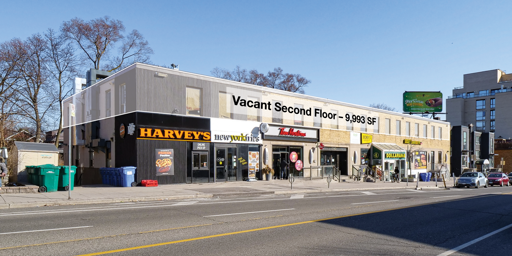 2150 Bloor Street W Retail/Office Building with Top Floor Vacant (9,993 SF)