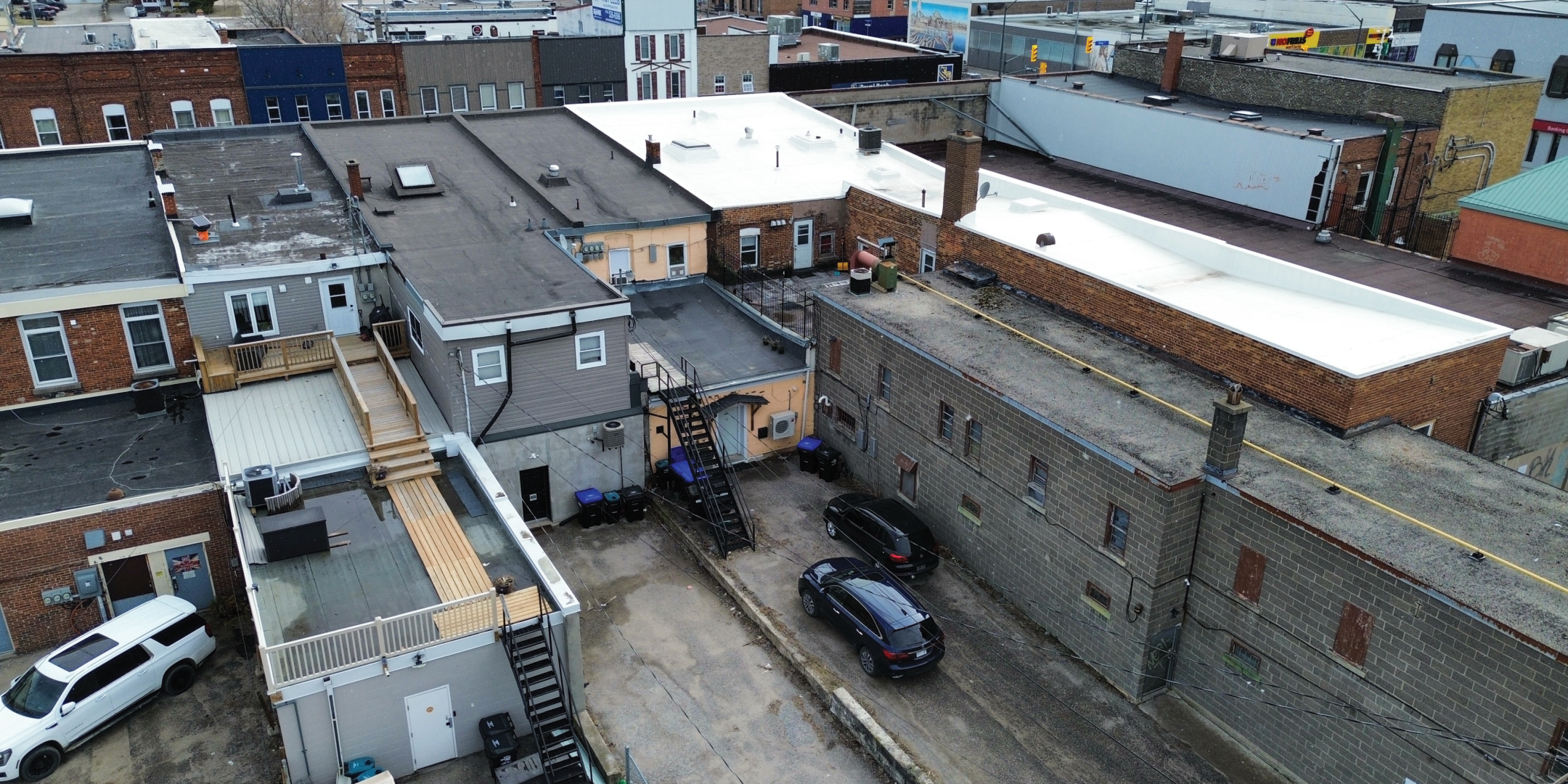 262 King Street Back of Retail with dedicated parking spots