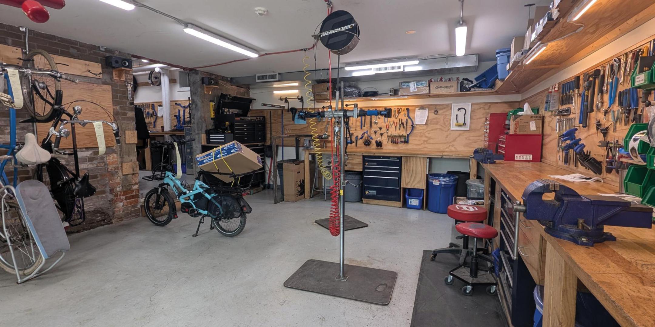 280 College Street Storage Area with Bike equipment