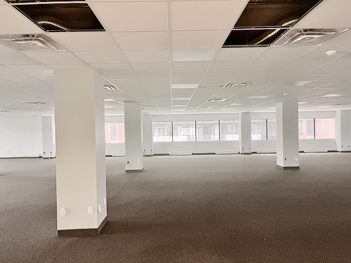 2 Tippett Road vacant interior space with lots of windows