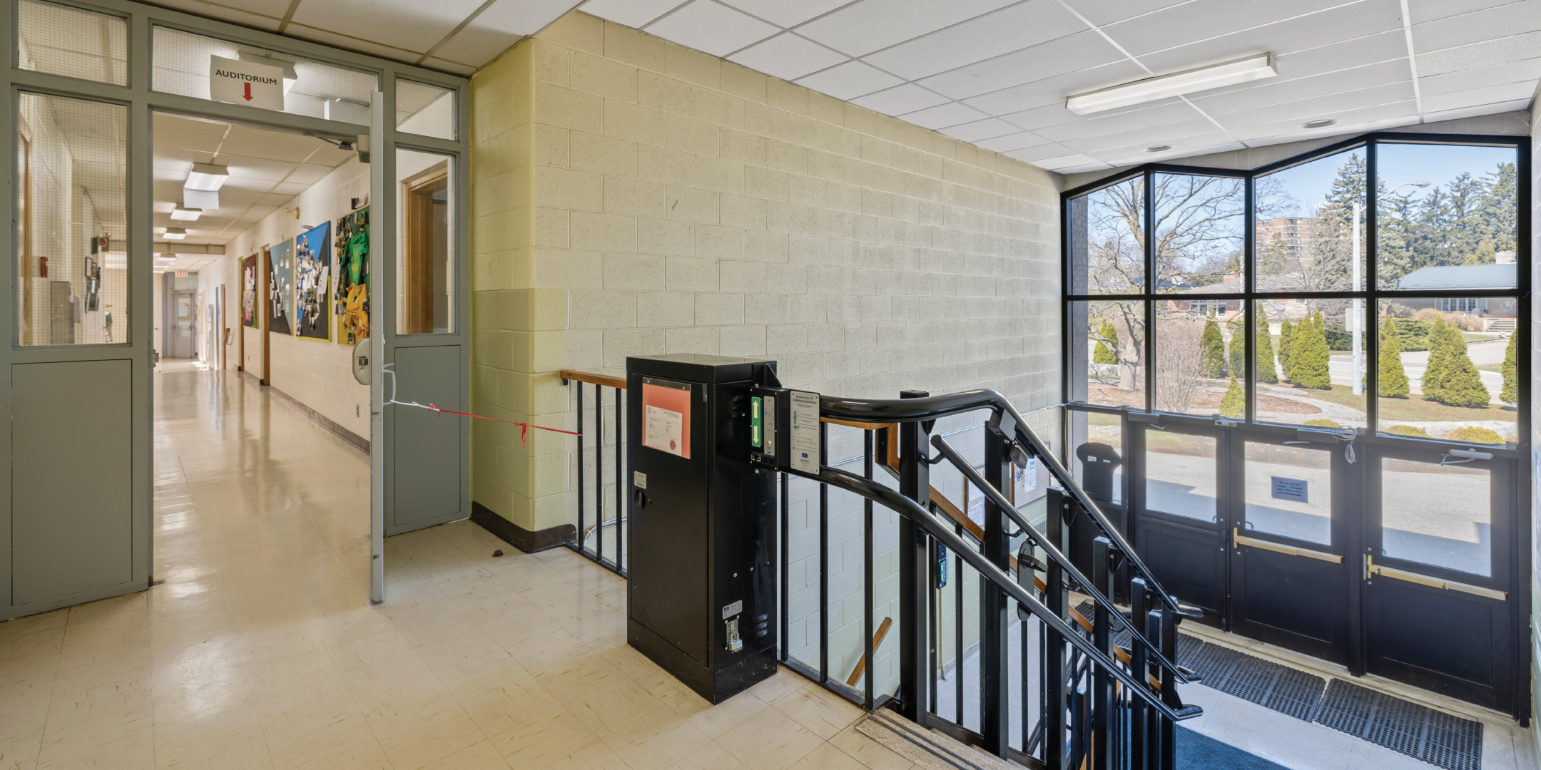 516 The Kingsway stairs