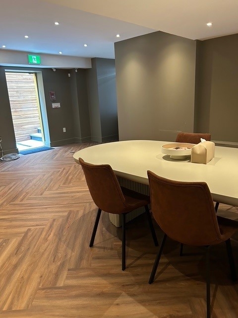 111 Yorkville Avenue Lower level office with walk out door