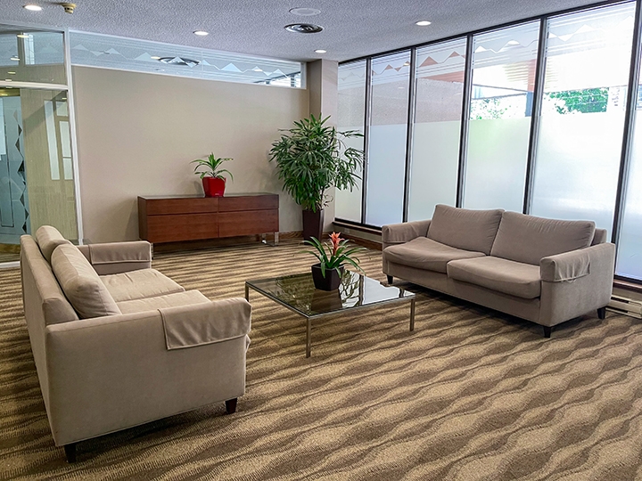 120 Carlton Street reception area