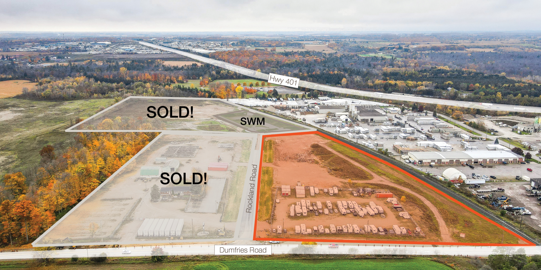 Outline of land available at 2 Rockland Road