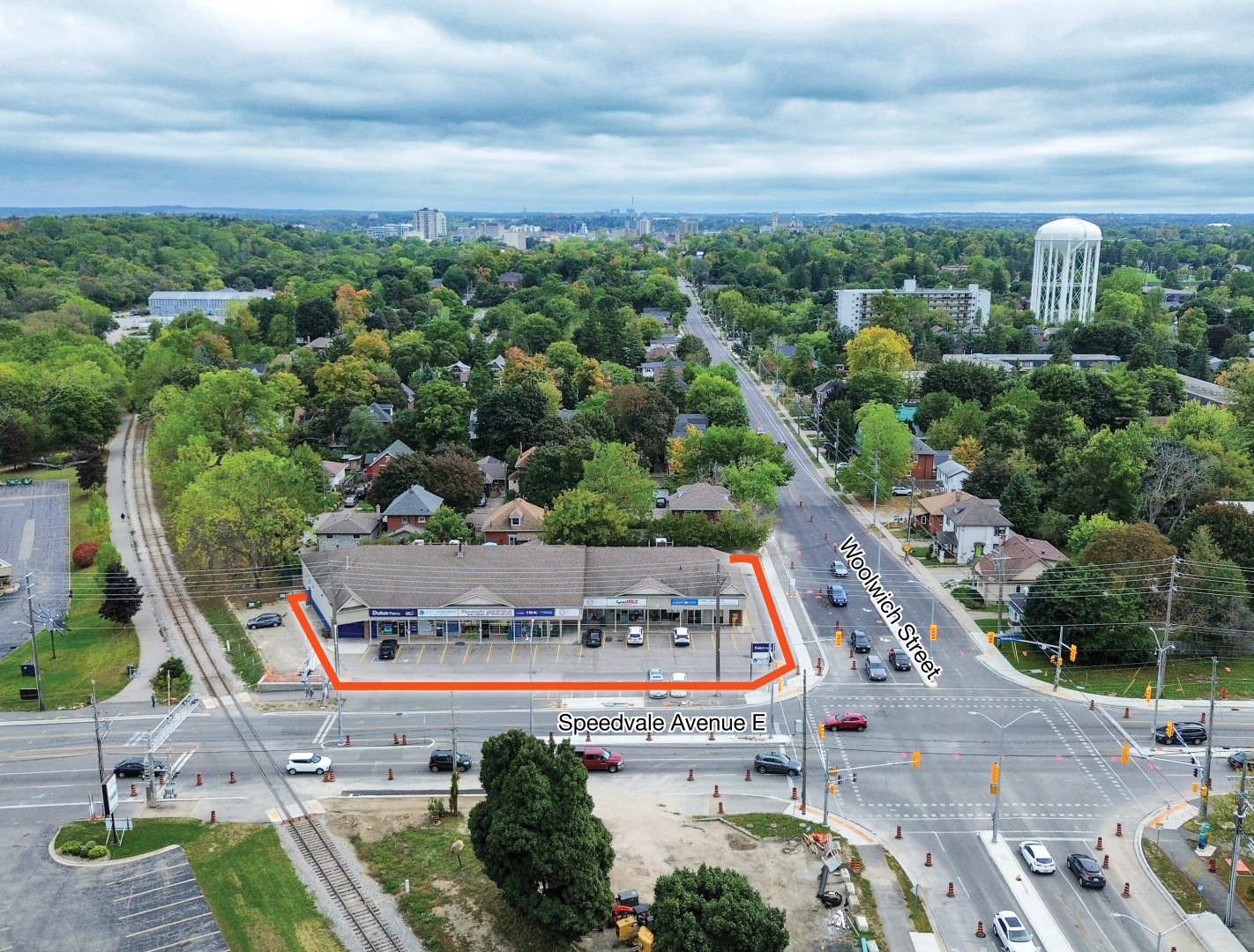 3-19 Speedvale Avenue E Aerial