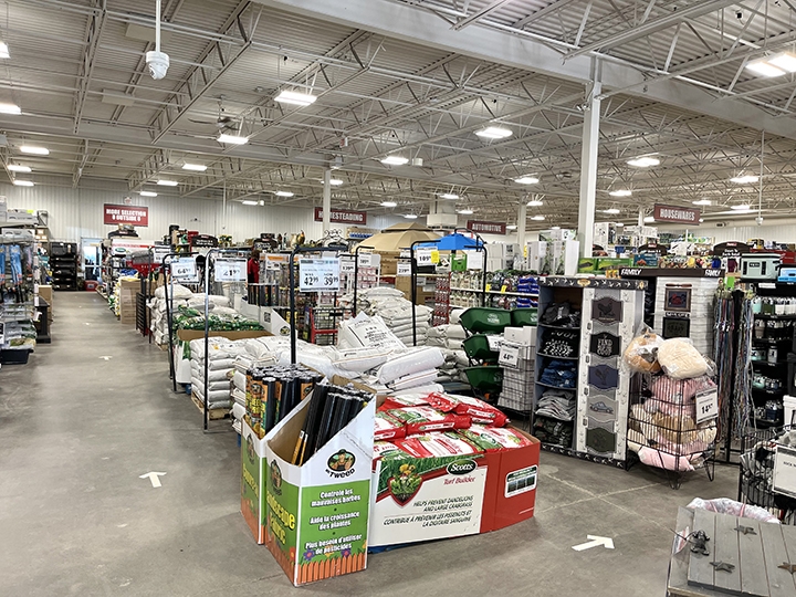 321 Main Street retail area 
