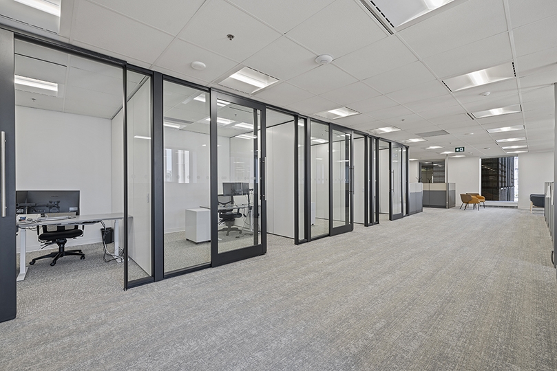 390 Bay Street office hallway