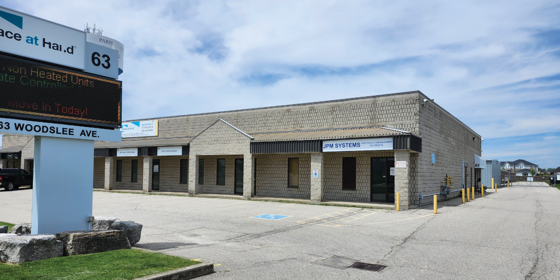 63 Woodslee Avenue, Unit A Front of Unit