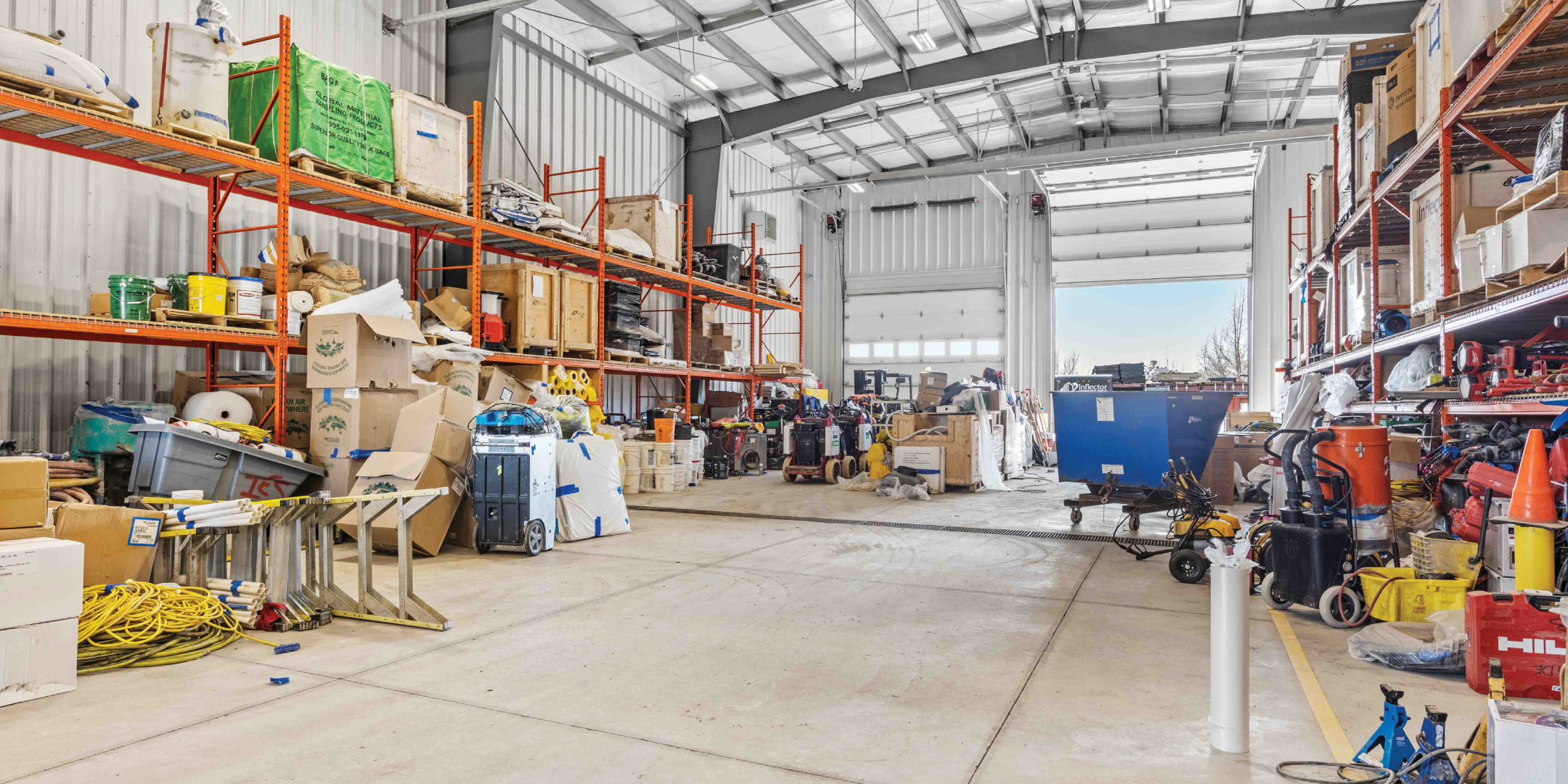 6793 Hiram Drive interior shipping area