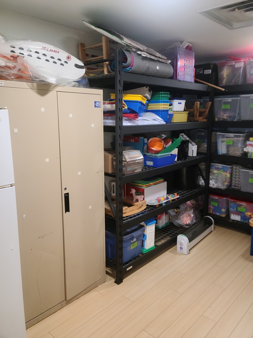 36 Scarsdale Road day care storage room