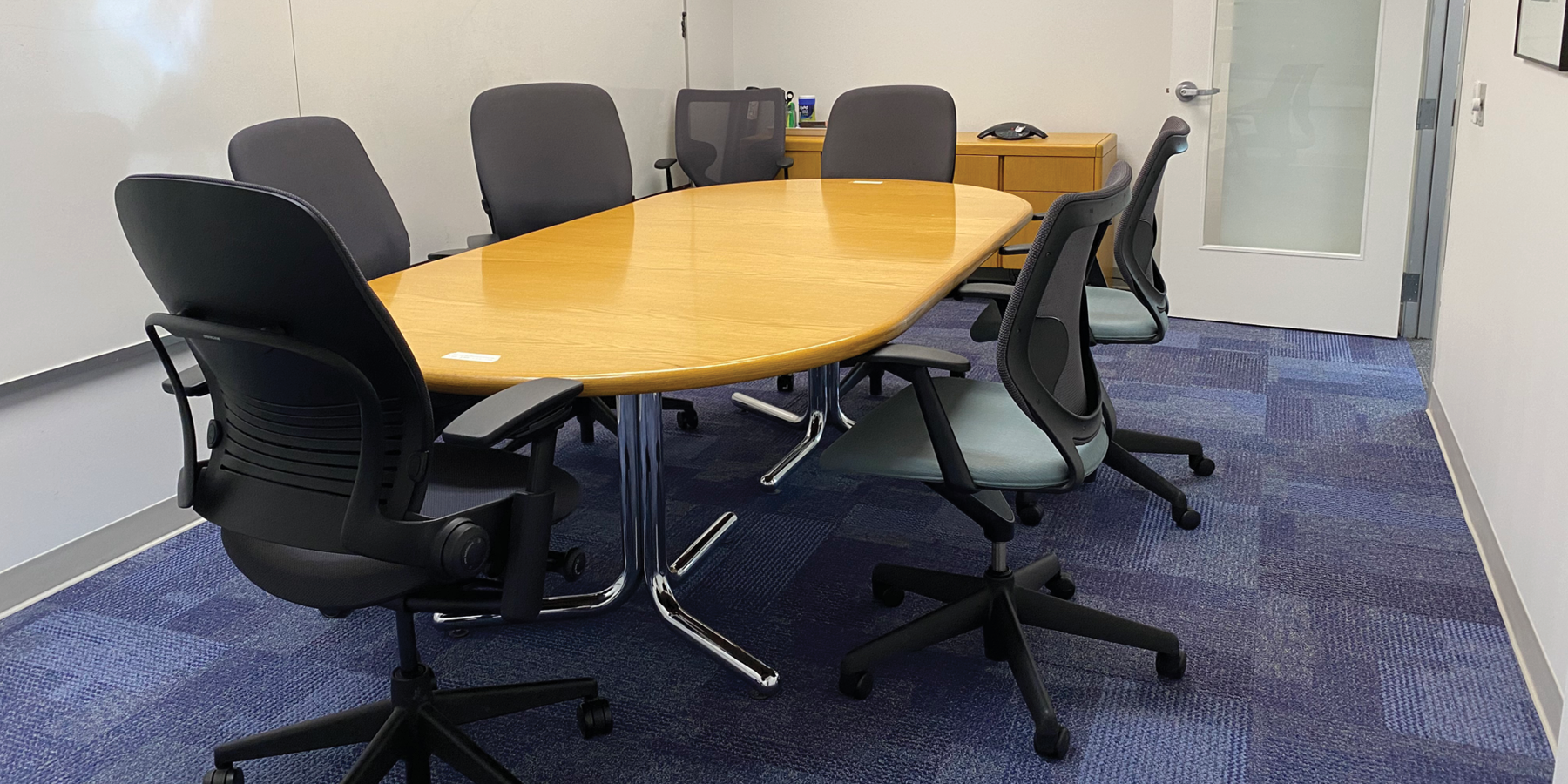 400 University Ave interior view of boardroom with chairs