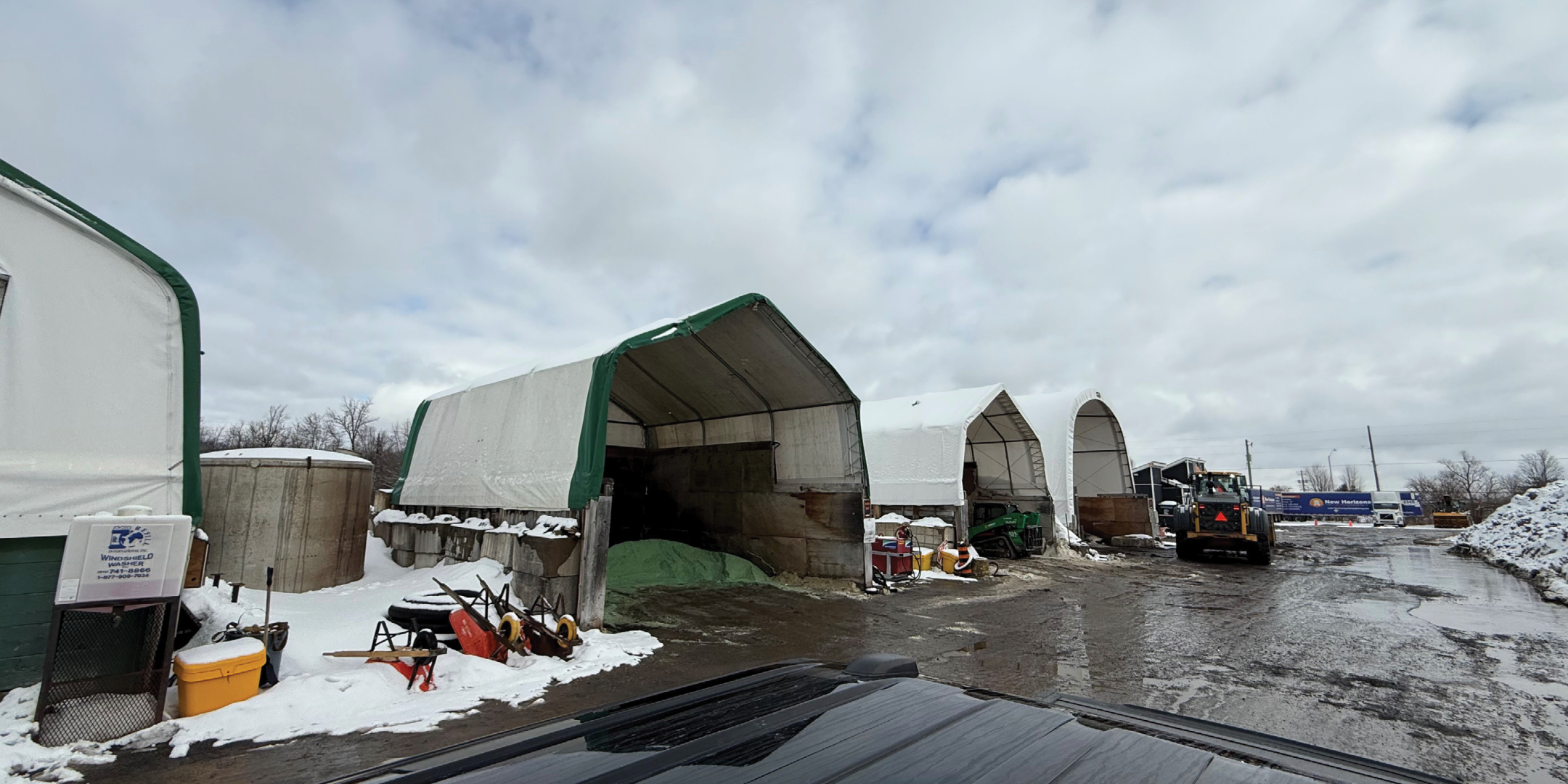 Outside storage area at 4084 Albion Road