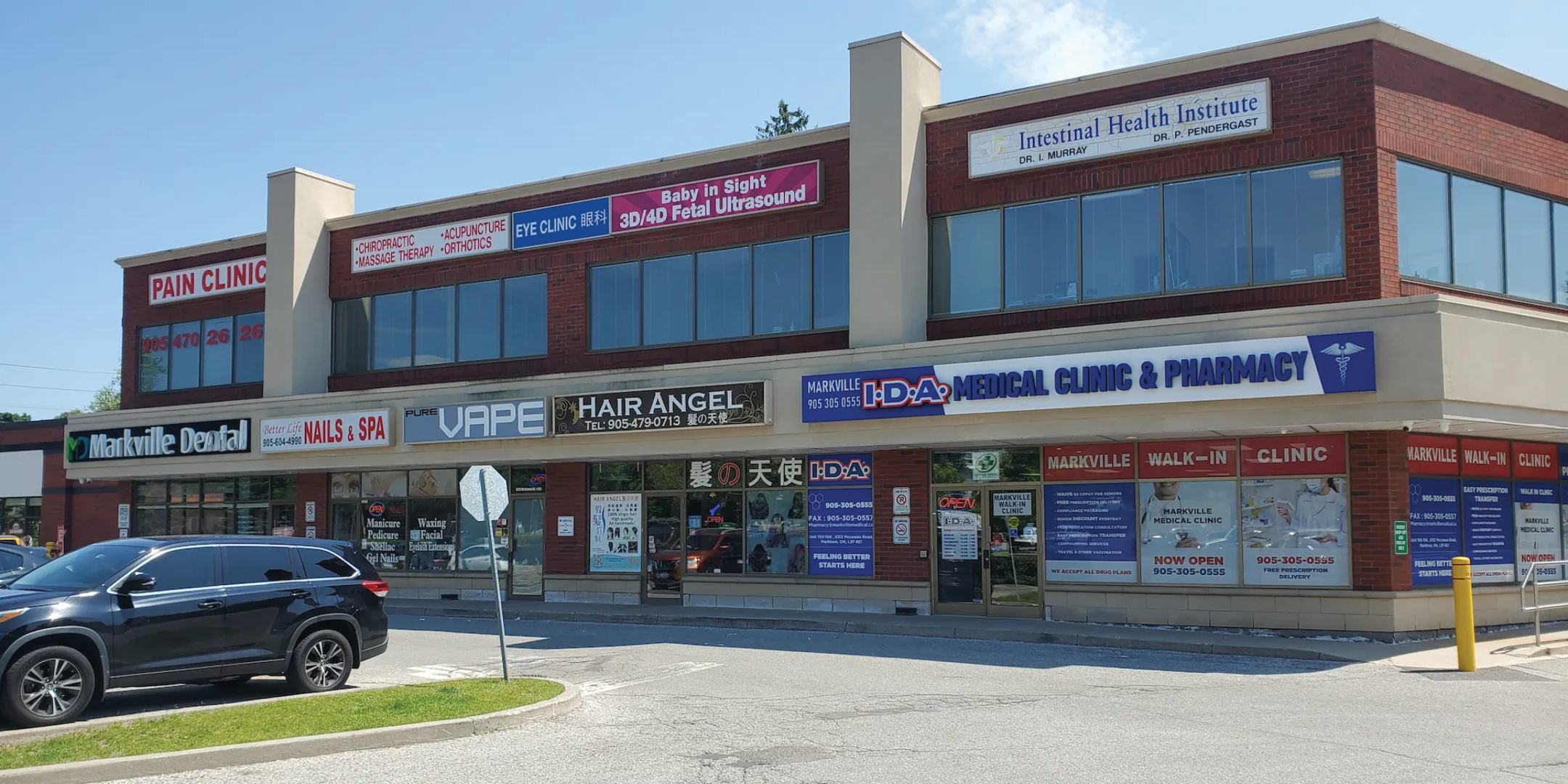8312 McCowan Road Tim Hortons Anchored Plaza Building in Markham