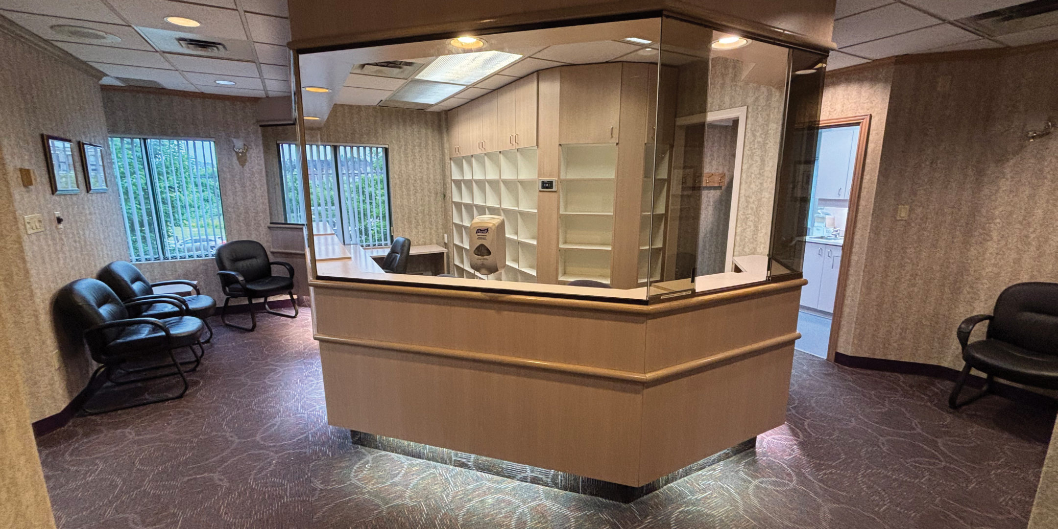 9249 Kennedy Road Medical Office Reception Desk Area
