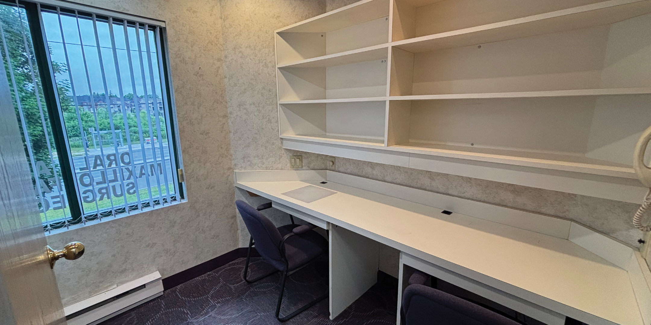 9249 Kennedy Road Medical Office Storage Space with Shelving and a window