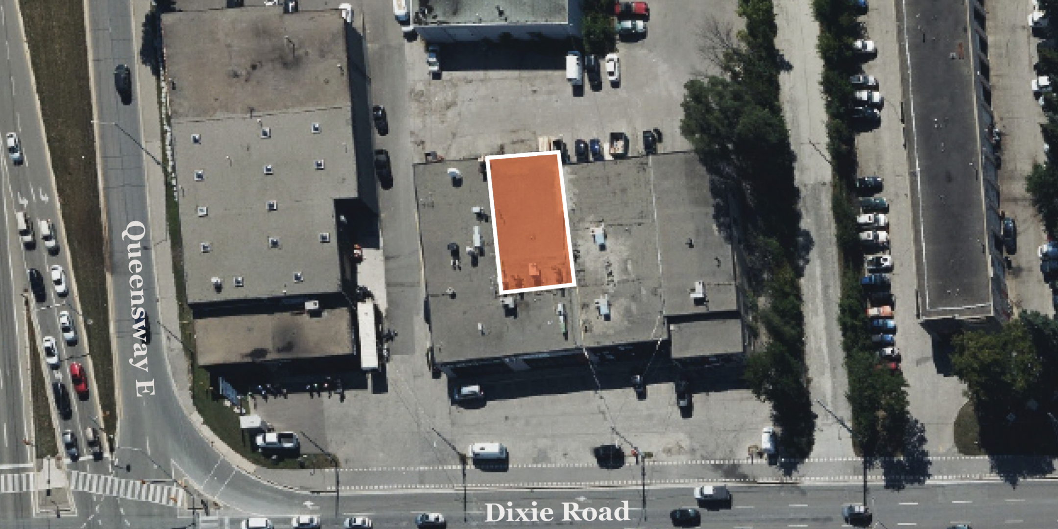 2290B Dixie Road Aerial of Building