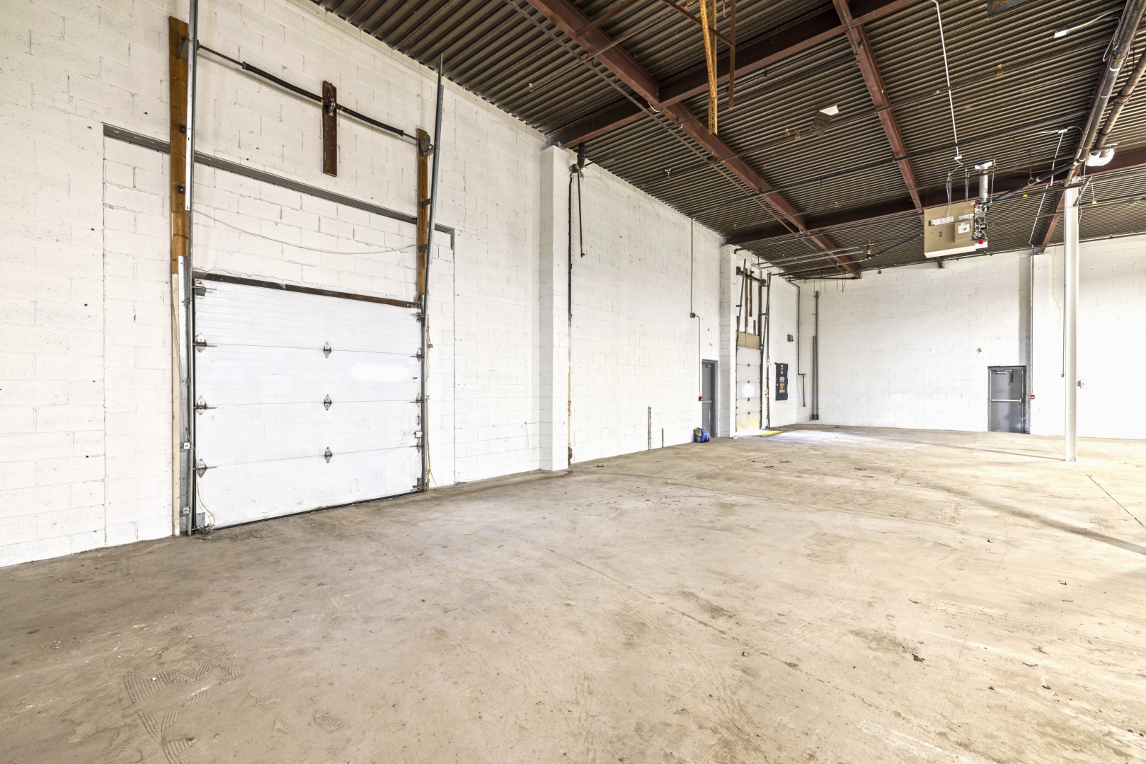 2562 Stanfield Road interior of one shipping door into warehouse